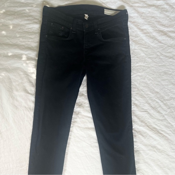Rag & Bone | Cate Skinny Jeans in Black | Size 27 - Picture 4 of 5